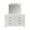 New Classic B493W-060 New Classic B493W-060 Lyndhurst - Landscape Mirror - Vintage White