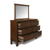 New Classic 00-594-DM New Classic 00-594-DM Cagney - Dresser & Mirror - Chestnut