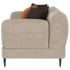 Coaster Fine Furniture 509412 Jade - Chenille Upholstered Sculpted Track Arm Loveseat - Latte
