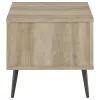 Coaster Fine Furniture 701038-S3 Welsh - 3 Piece Coffee And End Table Set - Distressed Pine