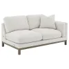 Coaster Fine Furniture 551777 Geneva - Boucle Upholstered Sectional Chaise Sofa - Sand