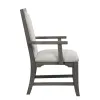 New Classic D1605-25 Lisbon - Dining Arm Chair (Set of 2) - Gray
