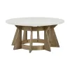 Liberty Furniture 465-OT1011 Berkley Square - Round Cocktail Table - Linen & Khaki