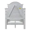 Liberty Furniture 244-BR-TUB Liberty Furniture 244-BR-TUB Magnolia Manor - Twin Upholstered Bed - Antique White