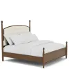 Riverside Furniture 61770-61771-61772 Calhoun - Queen Upholstered Bed - Whiskey Oak