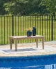Ashley Furniture P114-701 Hyland Wave - Rectangular Cocktail Table - Driftwood
