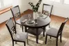 Ashley Furniture D422-225 Langwest - Dining Room Table Set (Set of 5) - Brown