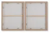 Ashley Furniture A8000503 Waldett - Wall Art Set (Set of 2) - Beige / White