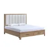 New Classic 00-B2123S-200 New Classic 00-B2123S-200 Anika - Storage 6/0 Western King Bed Only - White / Natural