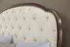 Pulaski Furniture P412-BR-K2-KIT1 Saddle Creek - Queen Upholstered Panel Bed With Nightstand - Timber Brown