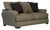 Jackson Furniture Industries 449826-1796/48-2870/48 Jackson Furniture Industries 449826-1796/48-2870/48 Ava Sectional - Loveseat With USB - Pepper