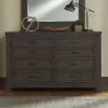 Liberty Furniture 759-BR31 Thornwood Hills - 8 Drawer Dresser - Rock Beaten Brown