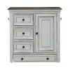 Liberty Furniture 244-PF1000 Magnolia Manor - Pet Feeder Cabinet - Antique White