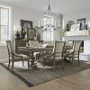 Liberty Furniture 615-DR-7TRS Liberty Furniture 615-DR-7TRS Americana Farmhouse - 7 Piece Trestle Table Set - Dusty Taupe