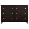 CoasterEveryday 202093 Carlton - 6-Drawer Dresser - Cappuccino