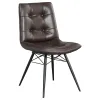 CoasterEssence 107853 Aiken - Upholstered Dining Side Chair (Set of 4) - Brown