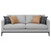 CoasterElevations 508681-S3 Apperson - 3 Piece Upholstered Track Arm Sofa Set - Light Gray