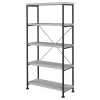 CoasterEveryday 801546 Analiese - 4-Shelf Bookshelf - Gray Driftwood