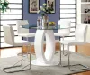 Furniture of America CM3825WH-PC-2PK Lodia - Counter Height Chair (Set of 2) - White