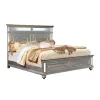 Furniture of America CM7673Q-BED Salamanca - Queen Bed - Silver