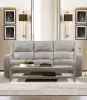 Furniture of America CM9914ST-SF-PM Vasilios - Power Sofa - Taupe