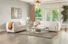 Furniture of America FM61001WH-LV Verdal - Loveseat - Off-White