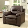 Furniture of America CM6324BR-CH Parma - Chair - Brown