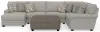 Jackson Furniture Industries 3345/75/30/72/28-26 Jackson Furniture Industries 3345/75/30/72/28-26 Livingston - 3 Piece Sectional With Comfort Coil Seating, 9 Included Accent Pillows And 1 Included 45