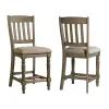 Intercon BI-BS-860C-RDO-K24 Balboa Park - Slat Stool - Roasted Oak