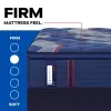 Sealy 53200431/53200431 Sealy 53200431/53200431 Posturepedic Elite - Brenham II Euro Pillow Top Firm Mattress - Split King