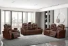 New Classic U5483-13-BRN New Classic U5483-13-BRN Chester - Glider Recliner - Brown
