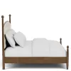 Riverside Furniture 61770-61771-61772 Calhoun - Queen Upholstered Bed - Whiskey Oak