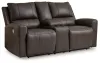 Ashley Furniture U13100/87/96/98 Ashley Furniture U13100/87/96/98 Boxmere - 3 Pc. - Power Reclining Sofa, Power Reclining Loveseat With Console, Power Rocker Recliner - Storm