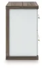 Ashley Furniture PCB1108-92 Kendanport - Two Drawer Night Stand - Brown / White