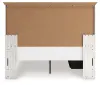 Ashley Furniture PCB1171B9 Ashley Furniture PCB1171B9 Makidern - Queen Panel Storage Bed With Under Bed Storage Unit And Storage Footboard - Whitewash