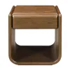 ACME LV05334 Lanza - End Table With Drawer - Dark Walnut
