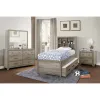 Samuel Lawrence Furniture S496-YBR-14 River Creek - Full Bed with Bookcase Headboard - River Birch Brown