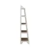 Liberty Furniture 244-BK201 Magnolia Manor - Leaning Pier Bookcase - Antique White