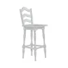 Liberty Furniture 244-B200330 Magnolia Manor - Ladderback Swivel Bar Stool - Antique White