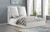 Coaster Fine Furniture 306040Q Gwendoline - Upholstered Queen Platform Bed With Pillow Headboard - White