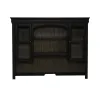 Liberty Furniture 532-HO131 Meritage - Jr Executive Credenza Hutch - Aged Charcoal