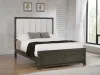 Coaster Fine Furniture 224930KW Gran Park - California King Panel Bed - Dark Cocoa