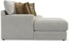 Jackson Furniture Industries 2240/75/42-26 Jackson Furniture Industries 2240/75/42-26 Tori - 2 Piece Sofa Chaise With Comfort Coil Seating And 6 Accent Pillows Included (Left Side Facing Chaise) - Birch
