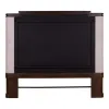 Liberty Furniture 765-BR15HU Liberty Furniture 765-BR15HU Provence Park - King Upholstered Shelter Headboard - Chateau Brown