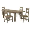 Coaster Fine Furniture 192921-S5 Cardova - 5 Piece Extension Table Dining Set - Vineyard Oak