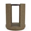 Riverside Furniture 20012 Riverside Furniture 20012 Enzo - Chairside Table - Nutmeg