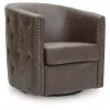 Ashley Furniture A3000741 Ashley Furniture A3000741 Brentlow - Swivel Accent Chair - Granite