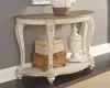 Ashley Furniture T743-4 Realyn - Sofa Table - White / Brown