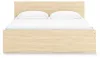 Ashley Furniture EB9632B23 Ashley Furniture EB9632B23 Onita - King Panel Platform Bed With 1 Side Storage - Natural