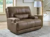 Ashley Furniture PC9180282 Beckley Place - Power Recliner With Adjustable Headrest - Earth